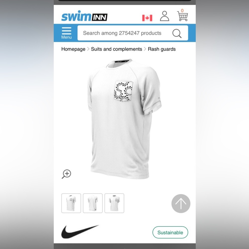 NWT Men’s Medium Nike Rashguard T-Shirt